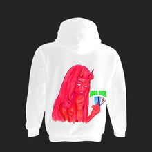 Load image into Gallery viewer, JUGG RICH SCAM HOODIE - WHITE